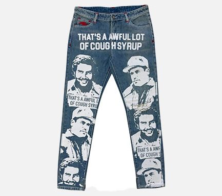 Cough Syrup x Asaali Cartel Denim