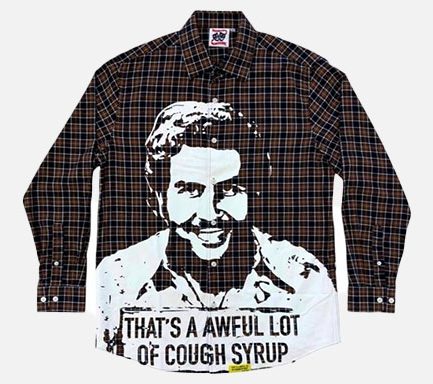 Cough Syrup x Asaali Cartel Flannel In Brown