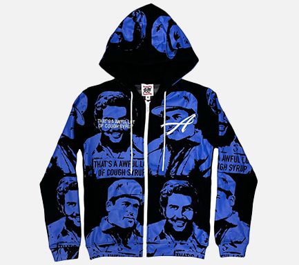 Cough Syrup x Asaali Cartel Hoodie – Bold Streetwear Collab