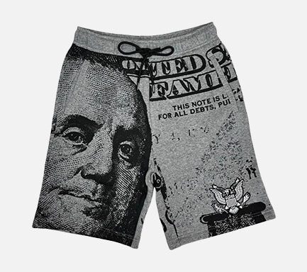Nothing Personal x Asaali Shorts In Grey