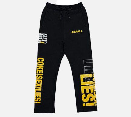 Asaali FNF Paris Sweatpants – Parisian-Inspired Streetwear Comfort