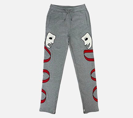 1st Laugh Now Cry Later Sweatpants in Grey – Stylish & Comfortable