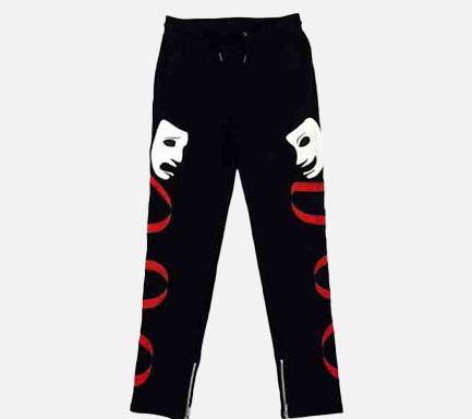 1st Laugh Now Cry Later Sweatpants In Black