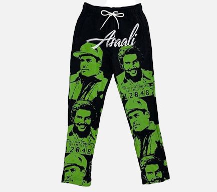 Asaali SS24 Cartel Sweatpants In Green