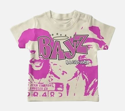 Bayz Backyard x Asaali Crop Top In Cream