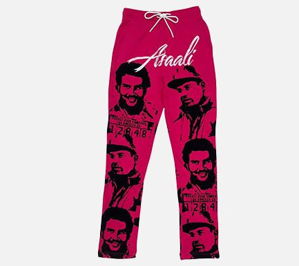 Asaali OG Cartel Sweatpants In Pink