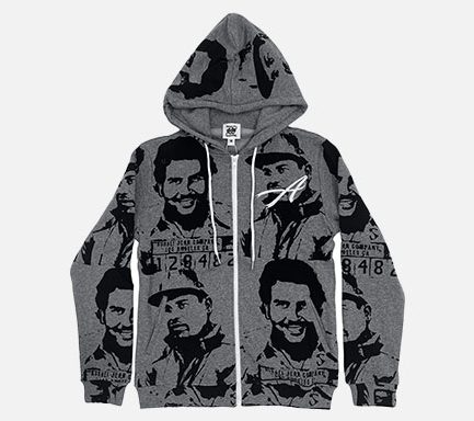Asaali OG Cartel Hoodie in Grey Bold Streetwear Style