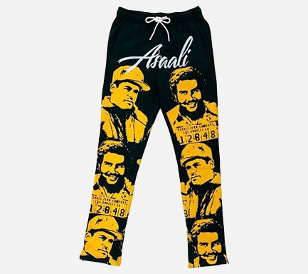 Asaali FW25 Cartel Sweatpants Green – Premium Streetwear