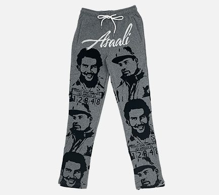 Asaali OG Cartel Sweatpants In Grey