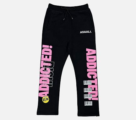 Asaali FNF Lindsey Sweatpants Parisian-Inspired Streetwear