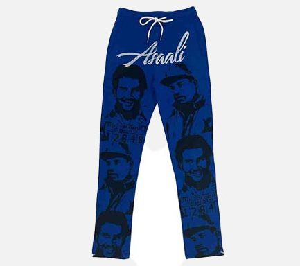 Asaali OG Cartel Sweatpants In Blue