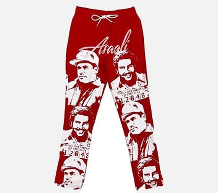 Asaali SS24 Cartel Sweatpants In Red