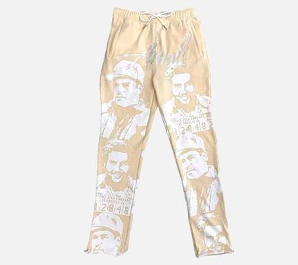 Asaali SS24 Cartel Sweatpants In Cream
