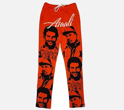 Asaali OG Cartel Sweatpants In Orange