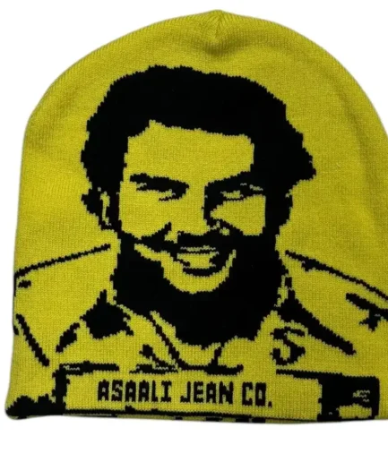 Asaali Cartel Skully Yellow Beanie