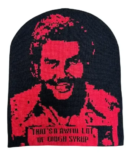 Asaali Cartel X Cough Syrup Red Beanie